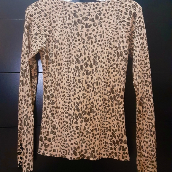 Glitter leopard sweater - Picture 2 of 5